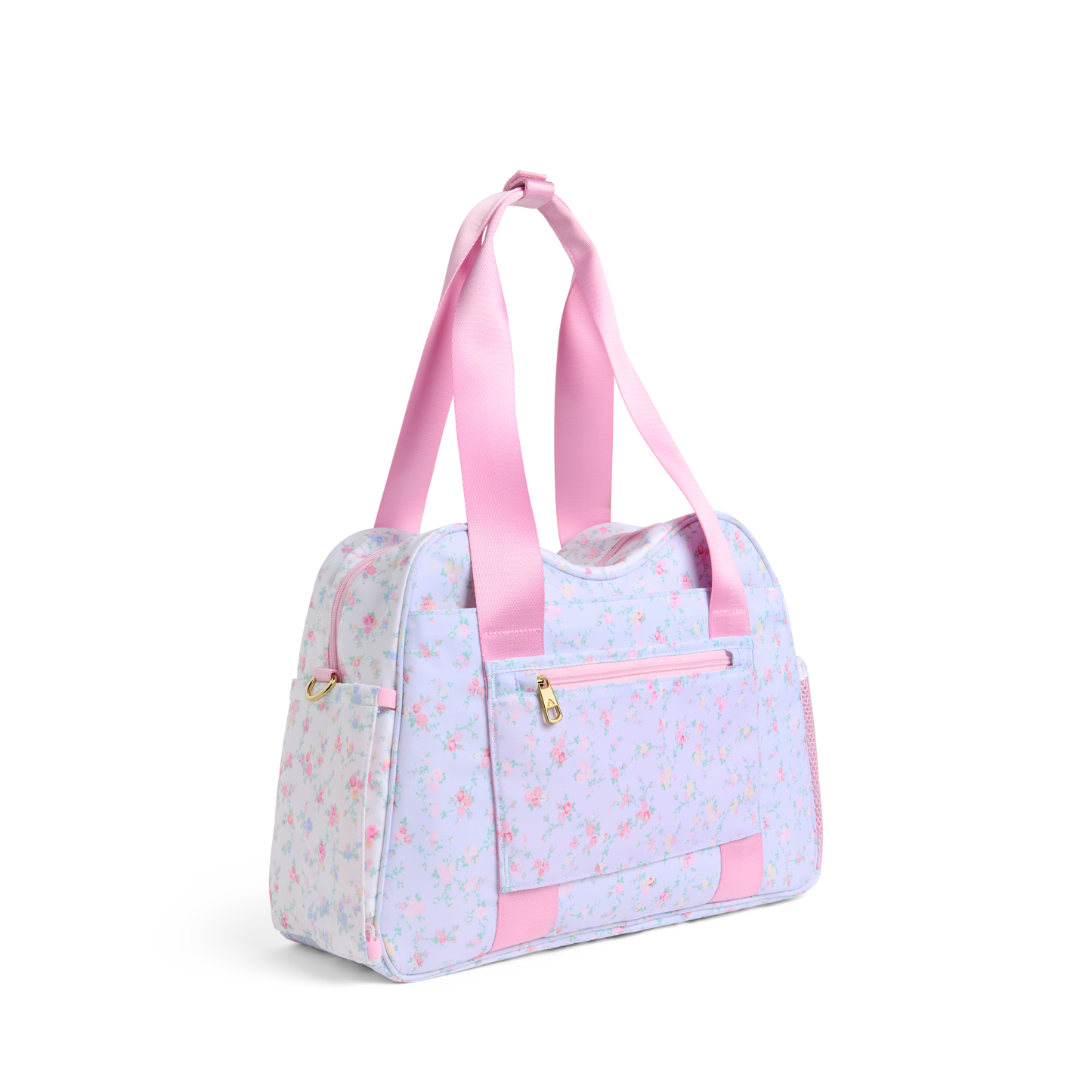 STATE x LoveShackFancy Bella Diaper Tote Confetti Bloom / Wildflower Blue