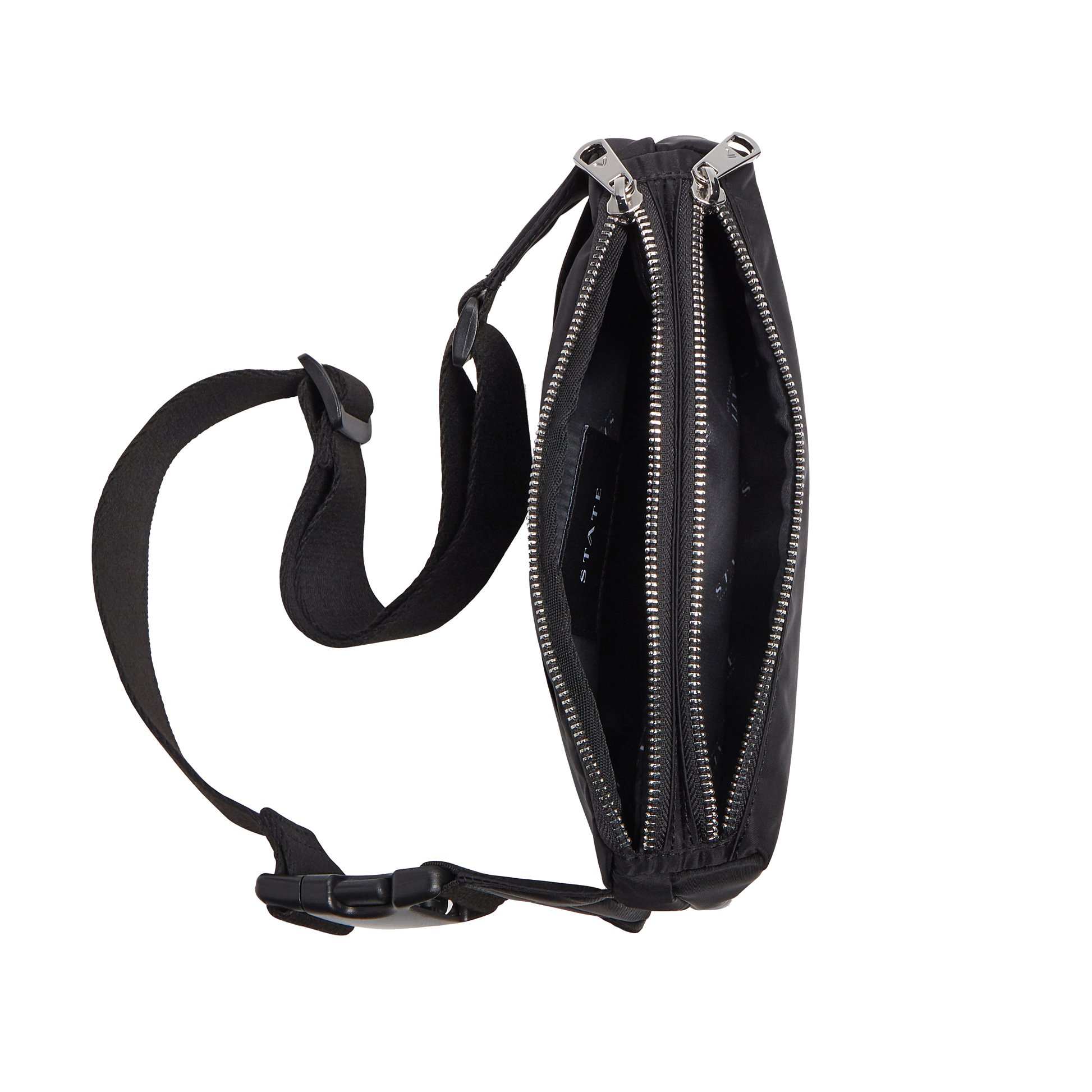 Lorimer Fanny Pack Black/Silver