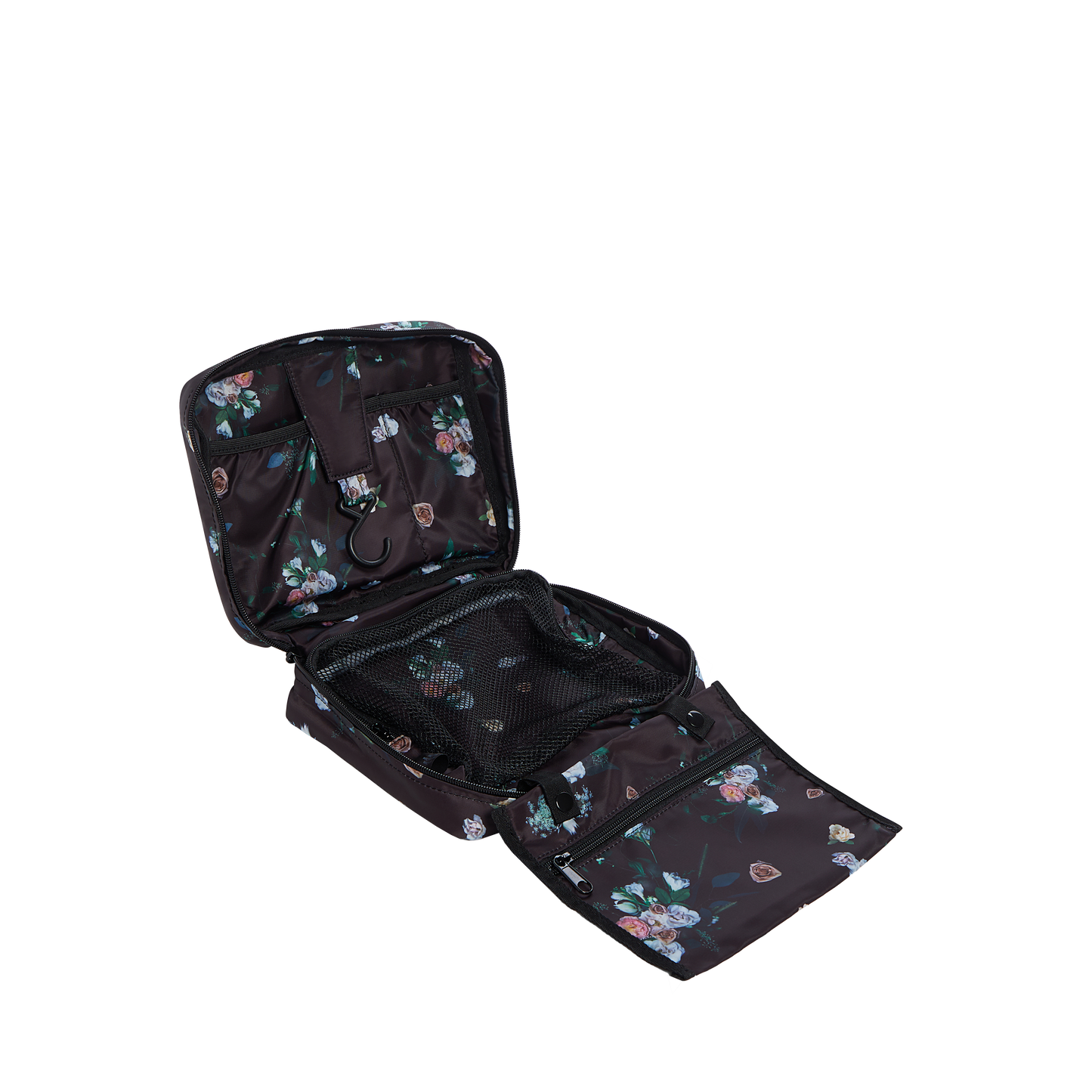 Bensen Toiletry Kit Black/Floral