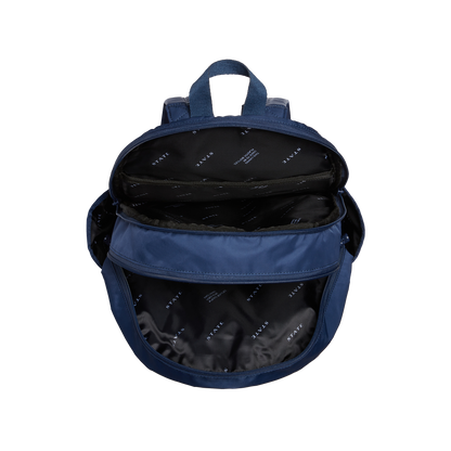 Evans Double Pocket Large Backpack Navy