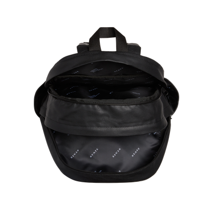 Evans Double Pocket Large Backpack Black