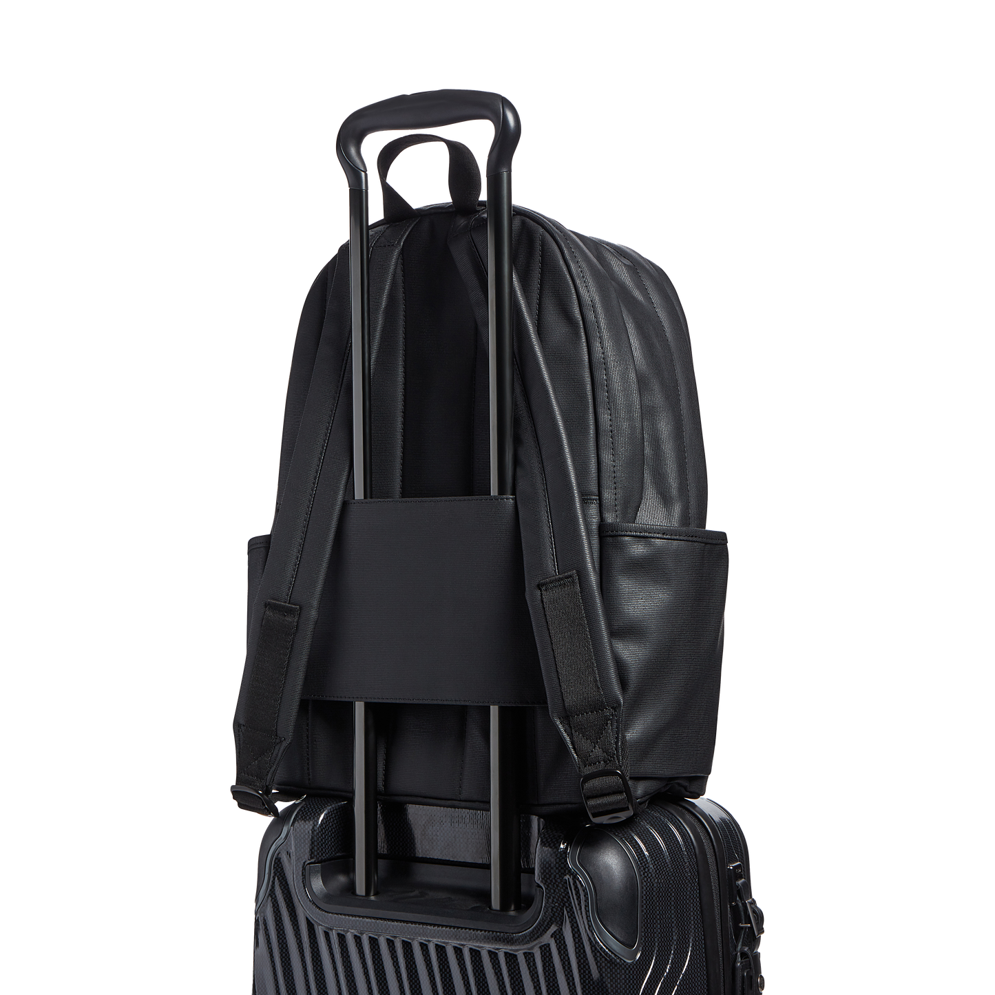 Evans Double Pocket Large Backpack Black