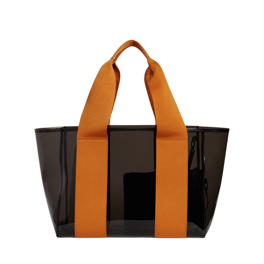 Wellington Cabana Tote Black/Caramel