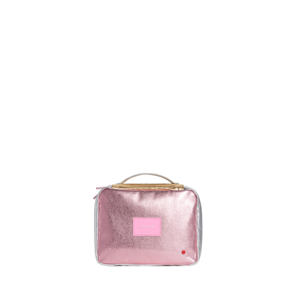 Bensen Toiletry Kit Pink/Silver
