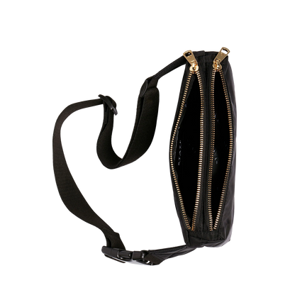 Lorimer Fanny Pack Black/Gold