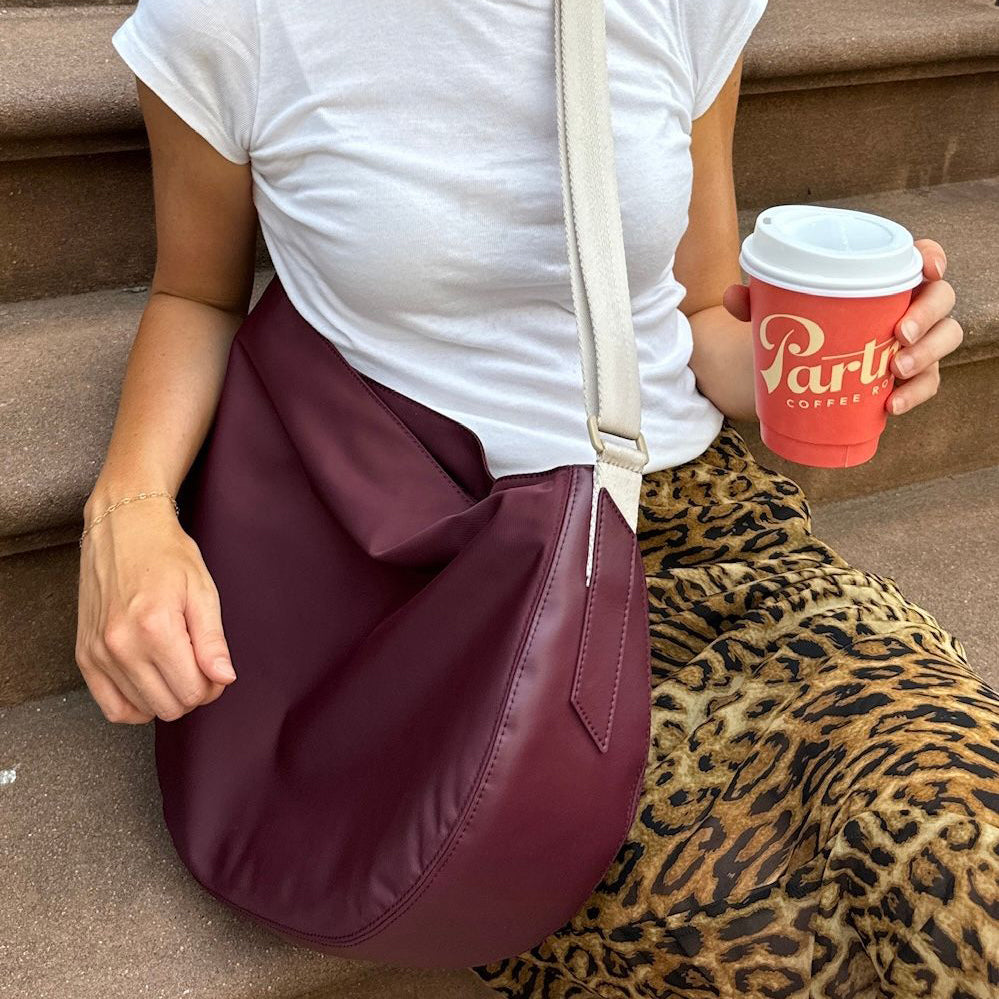 Luna Crossbody Burgundy