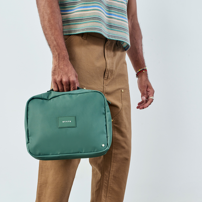 Bensen Large Toiletry Kit Olive