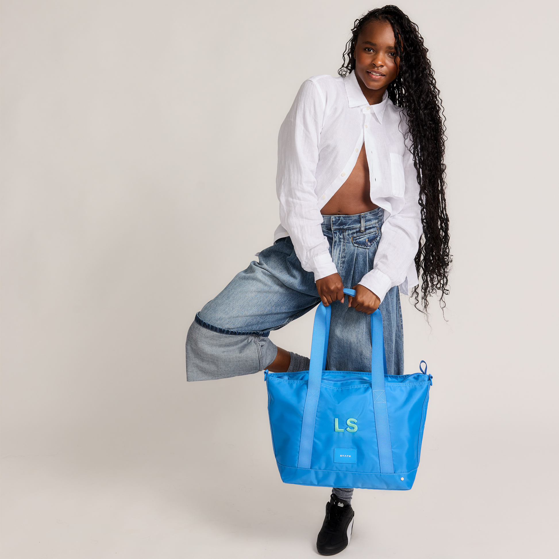 Graham Tote Blue