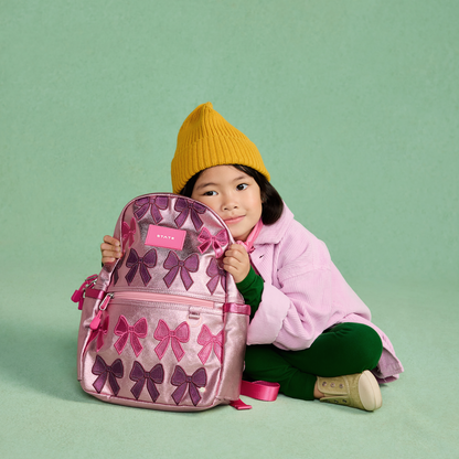 Kane Mini Backpack Patchwork Bows