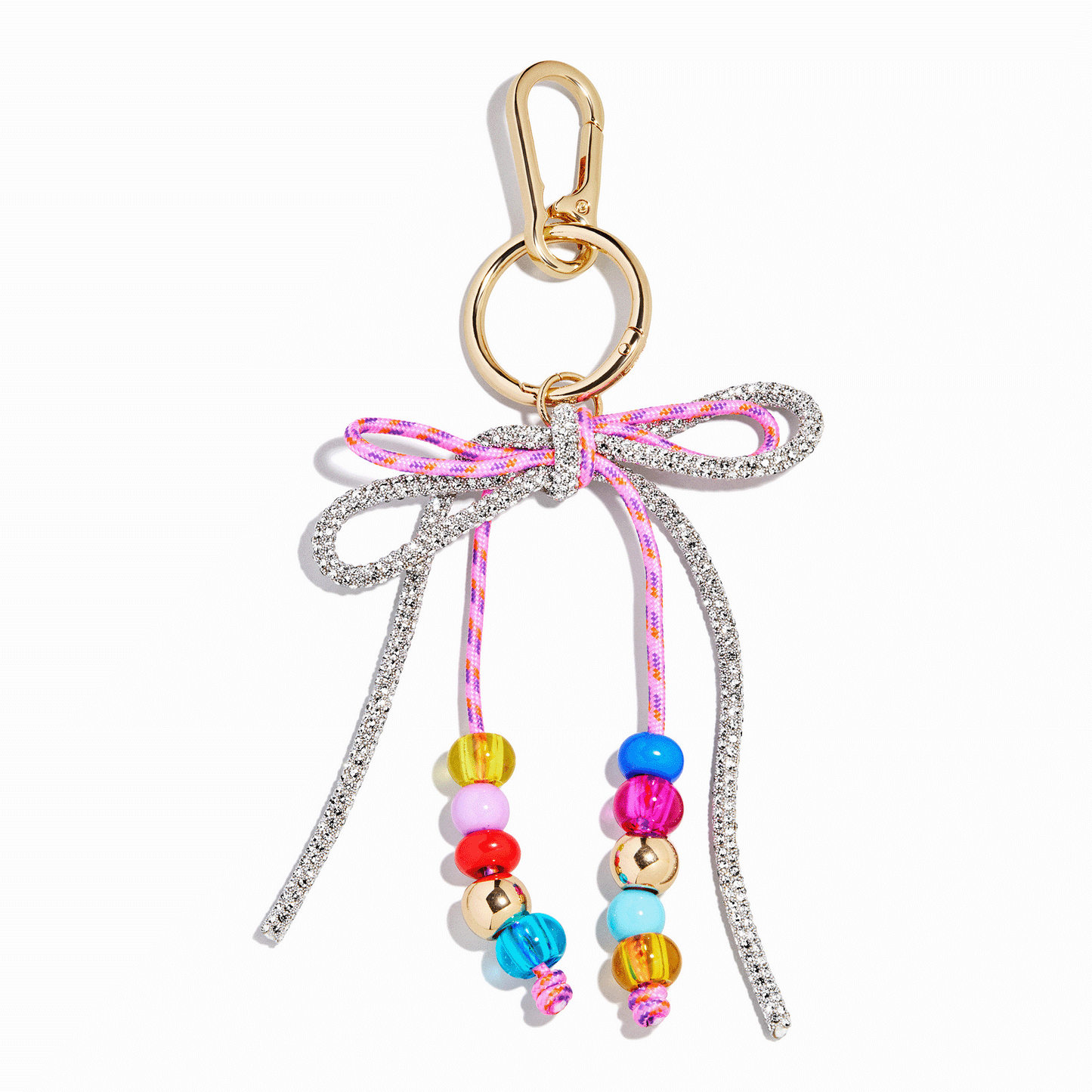 BaubleBar Cord and Bow Bag Charm Multi