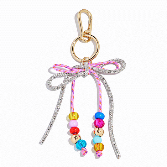 BaubleBar Cord and Bow Bag Charm Multi