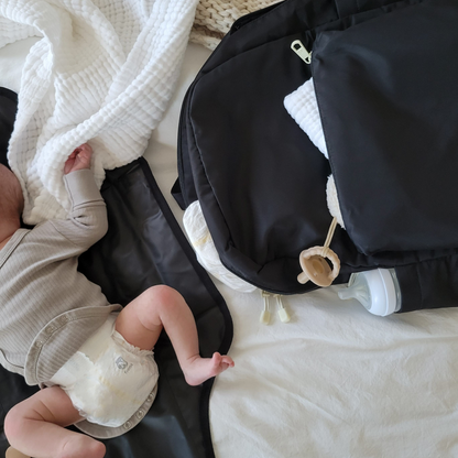 Lorimer Diaper Bag Black