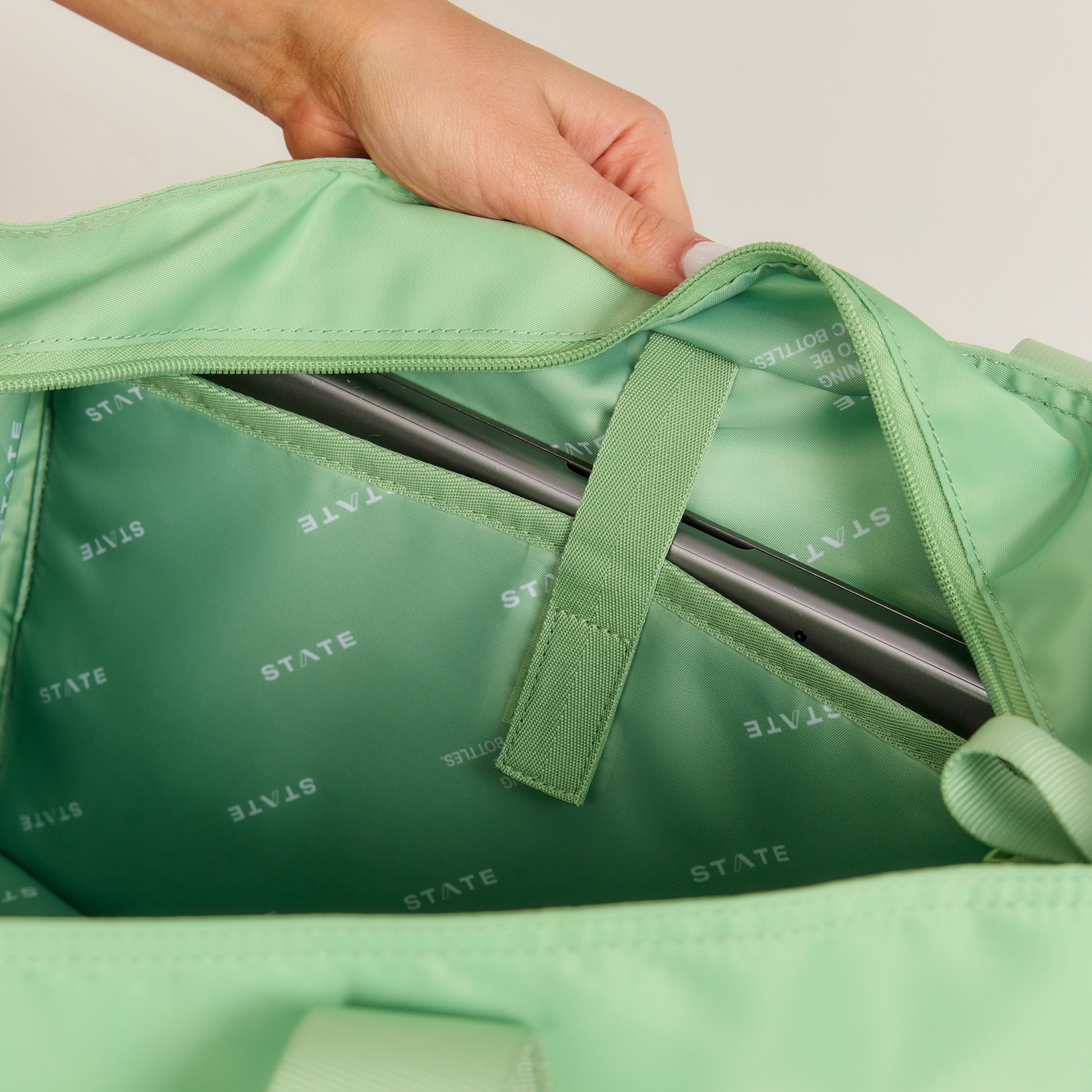 Graham Tote Green