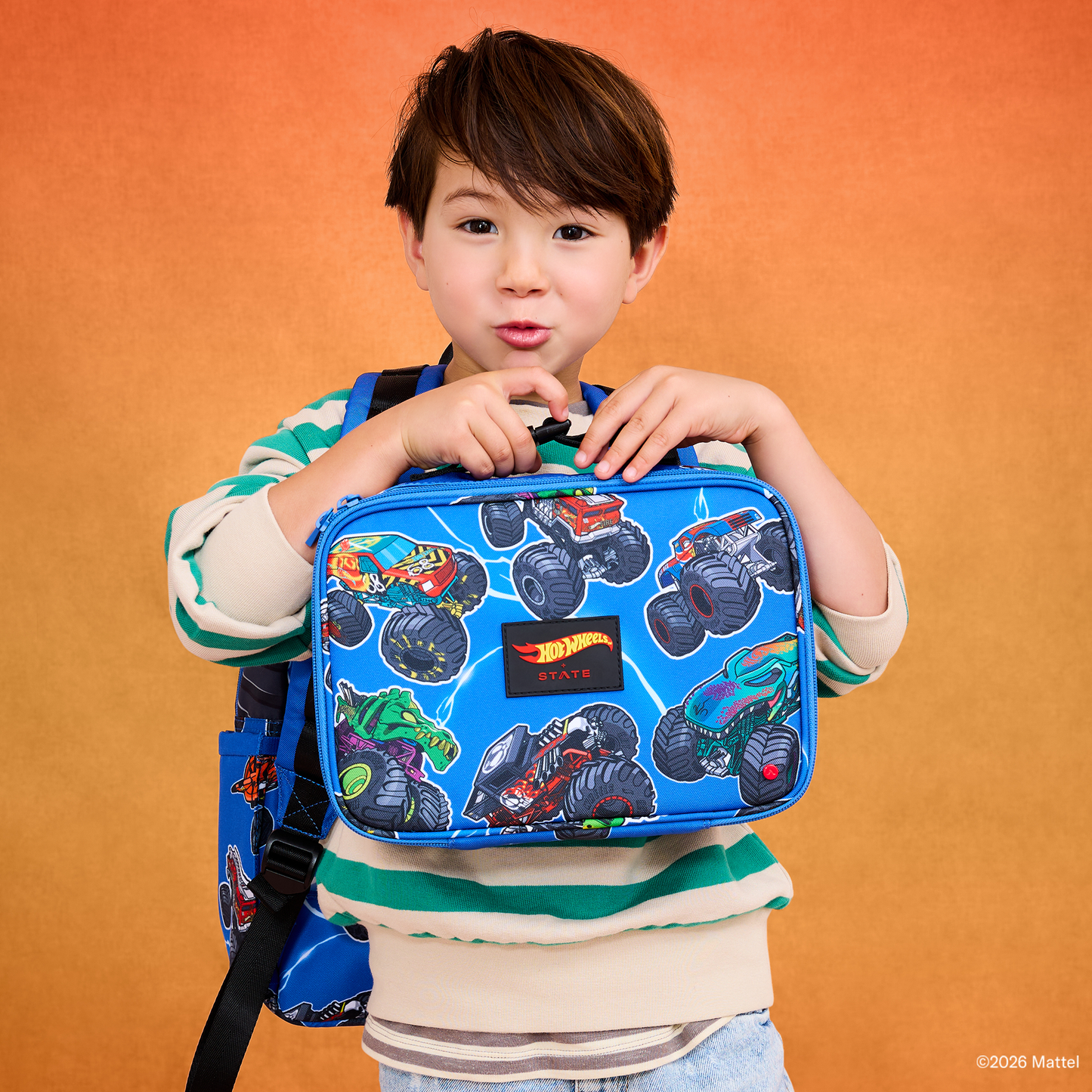 STATE x Hot Wheels™ Rodgers Lunch Box Hot Wheels™ Falling Trucks