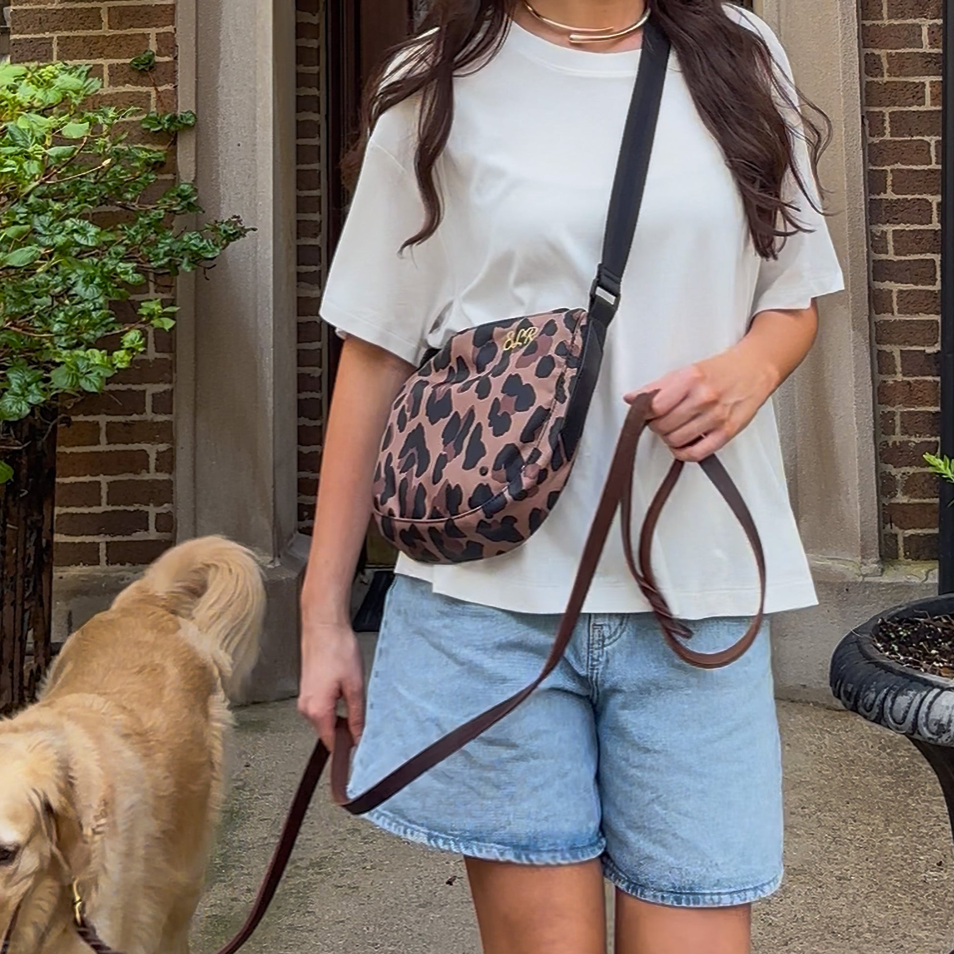 Luna Mini Crossbody Leopard