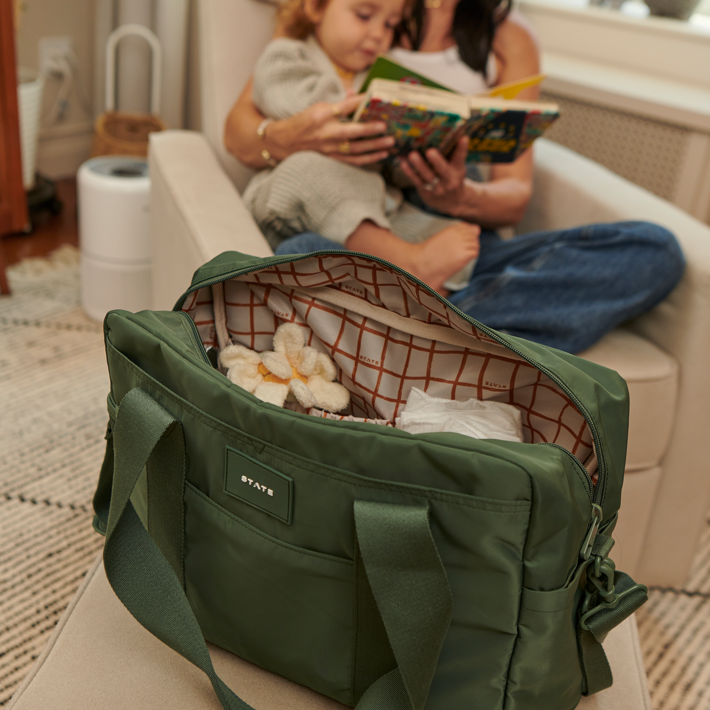 Jordan Diaper Tote Black