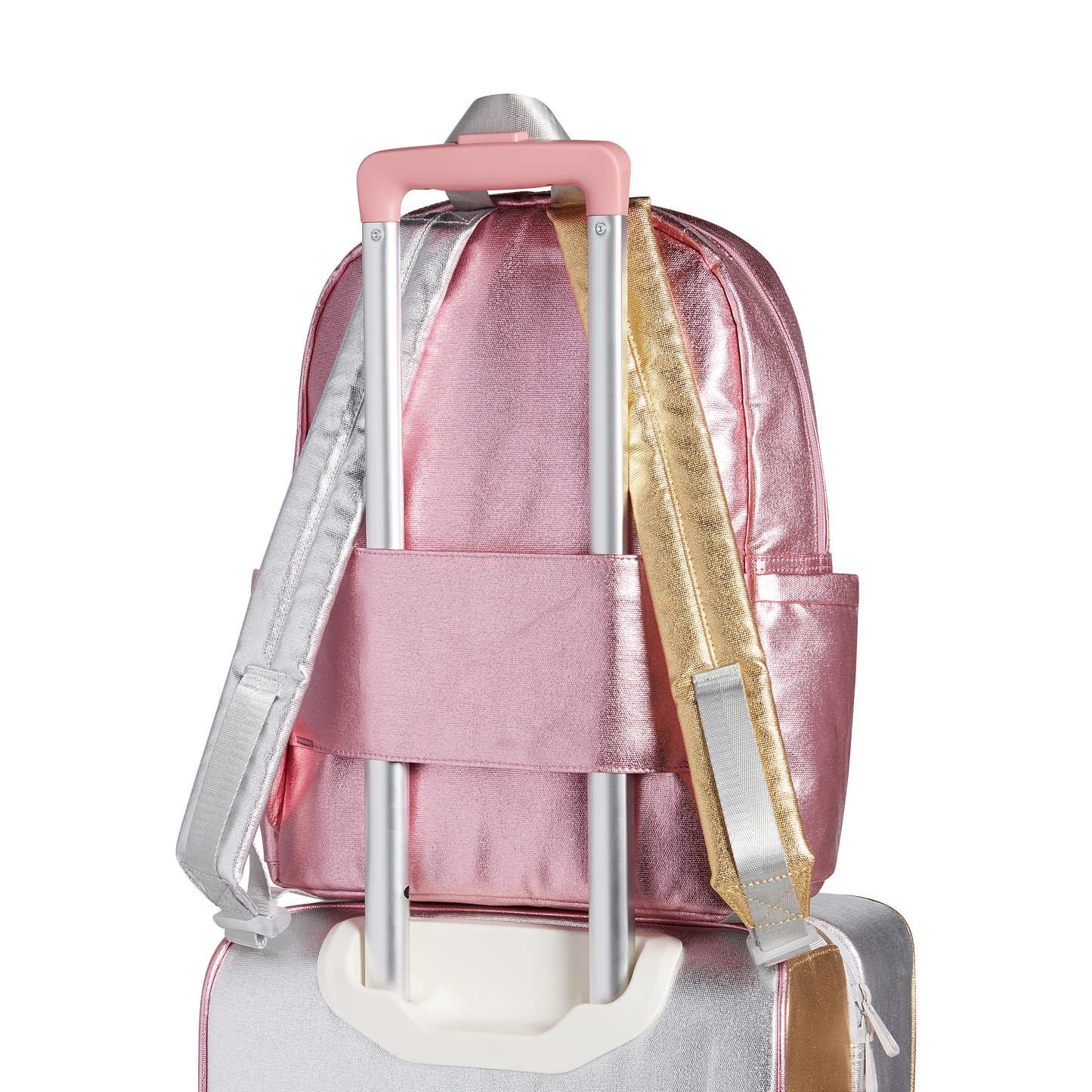 Kane Backpack Pink/Silver