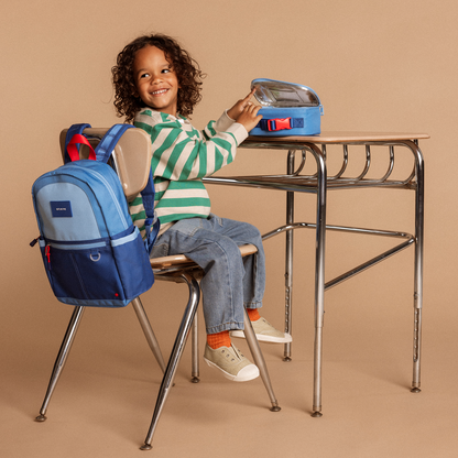 Kane Mini Backpack Blue/Light Blue Colorblock