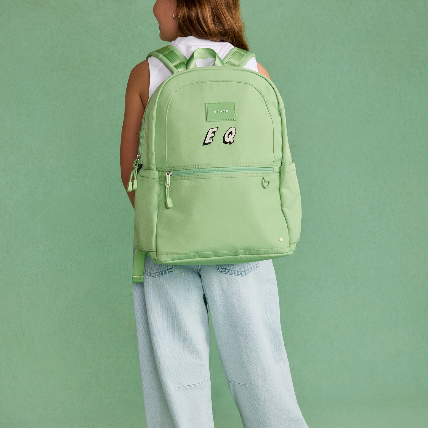 Kane Double Pocket Backpack Green