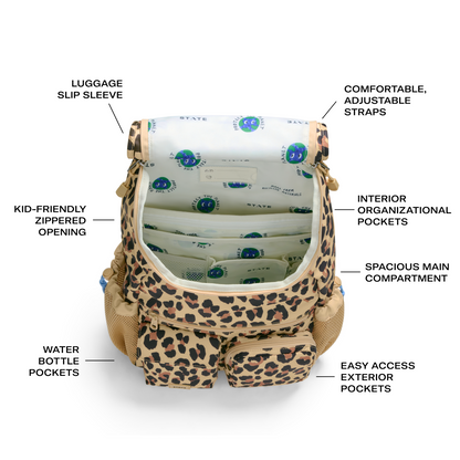 Charlie Rucksack Leopard