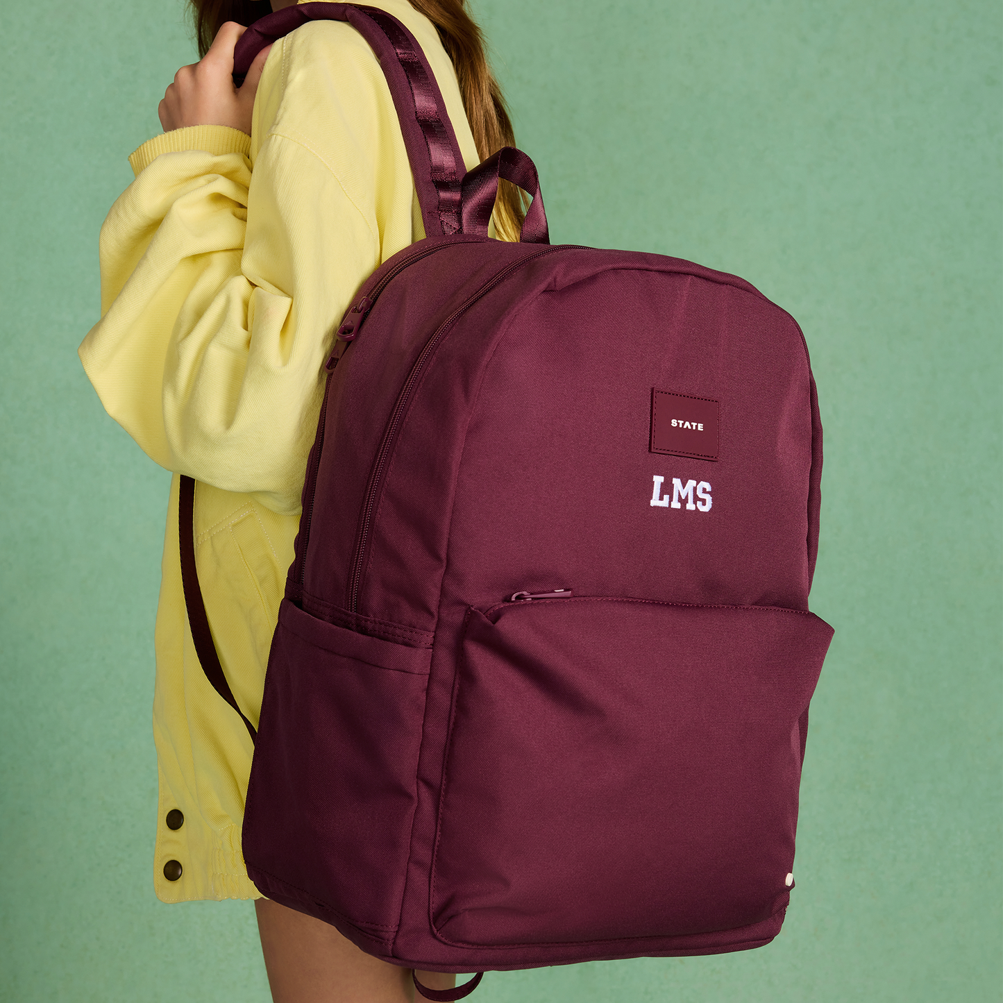 Reed Backpack Burgundy