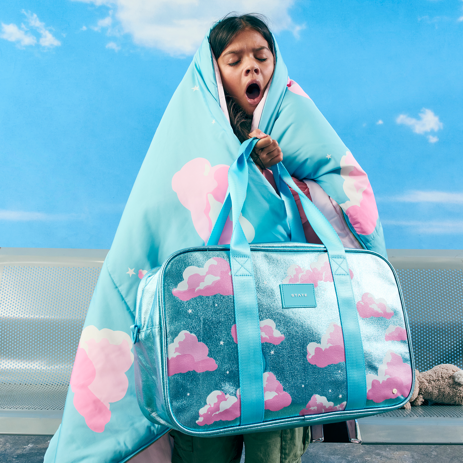 Rockaway Duffle Clouds