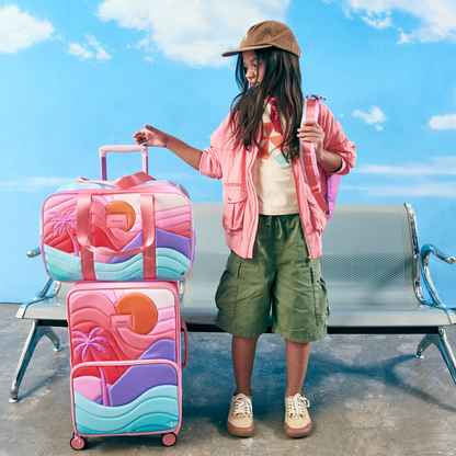 Logan Carry-On Suitcase Sunset Puffer