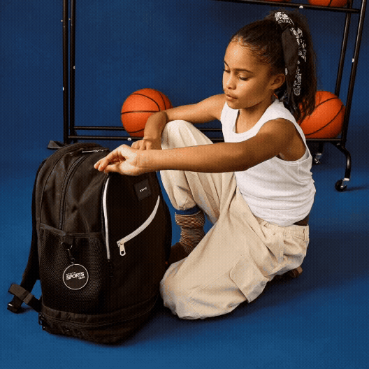 Ozzie Ball Backpack Red