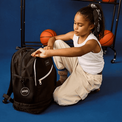 Ozzie Ball Backpack Red