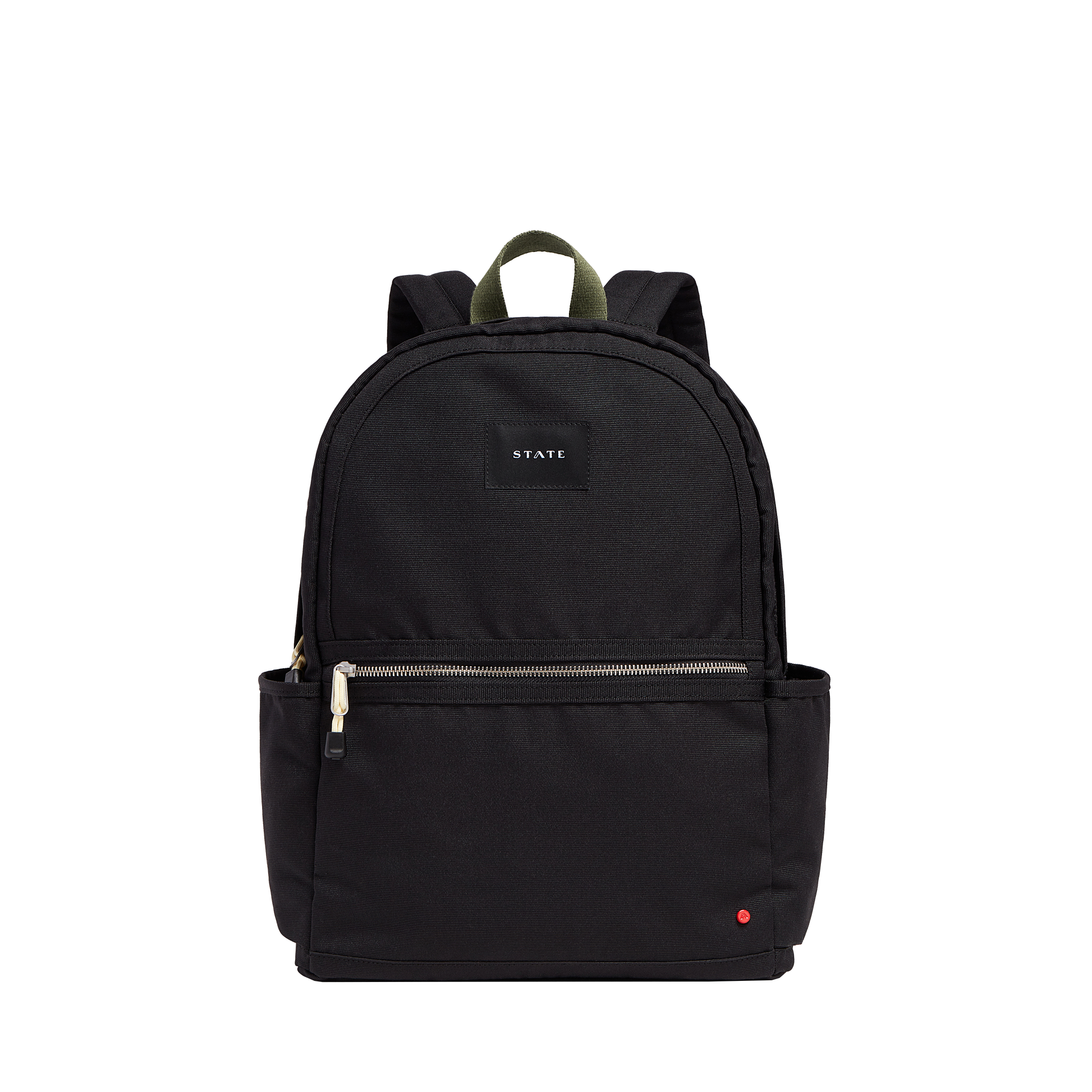 Evans Double Pocket Large Backpack Black