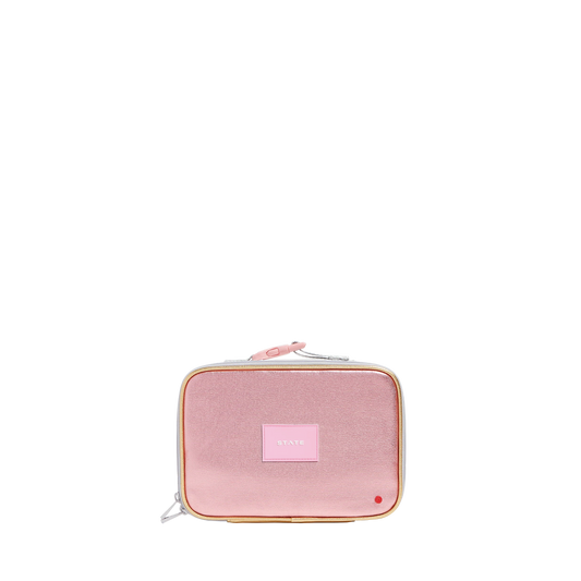 Rodgers Lunch Box Pink/Silver