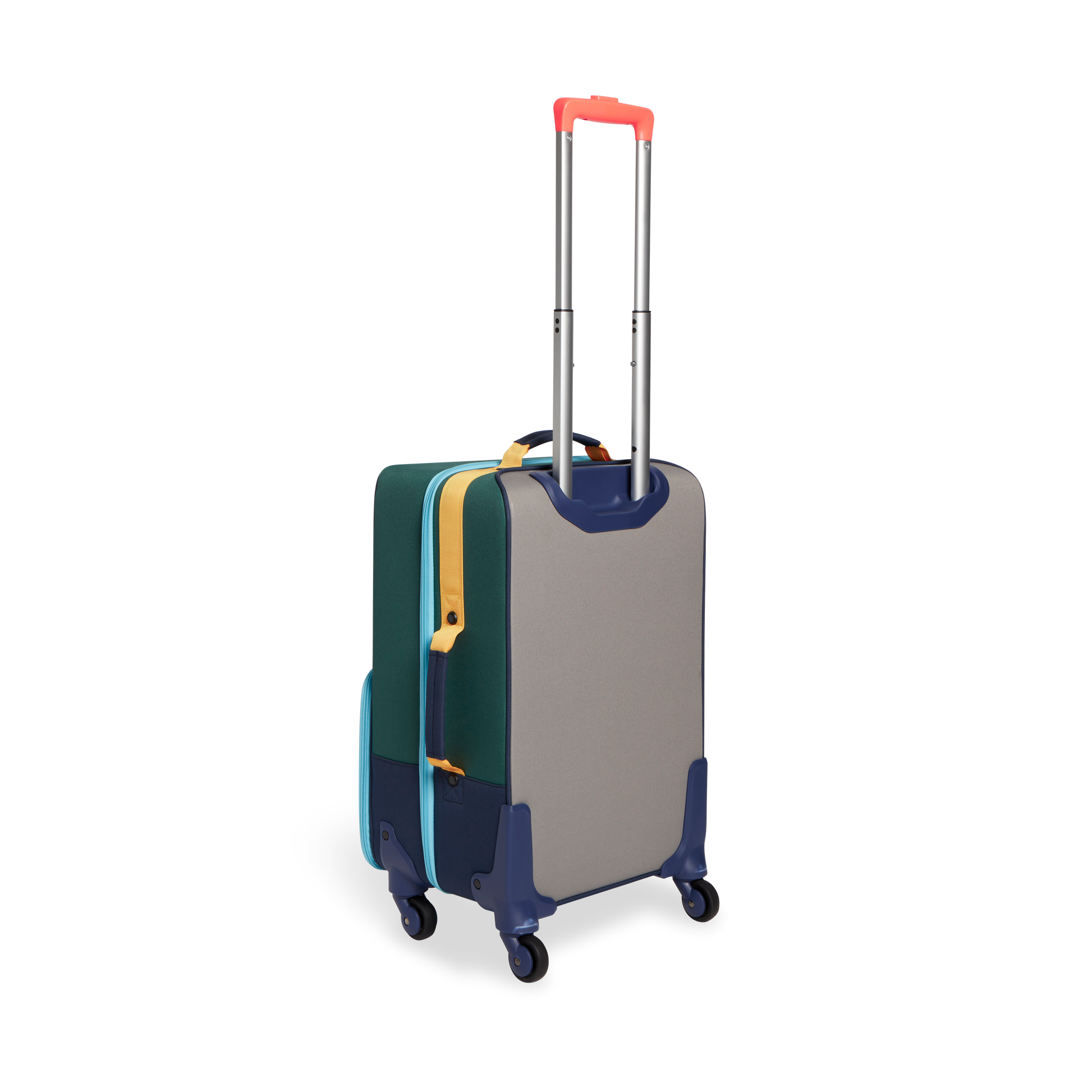 Logan Carry-On Suitcase Green/Navy
