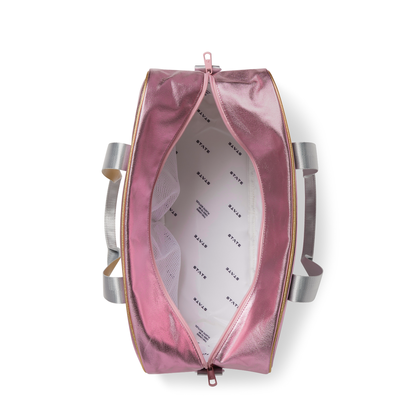 Rockaway Duffle Pink/Silver