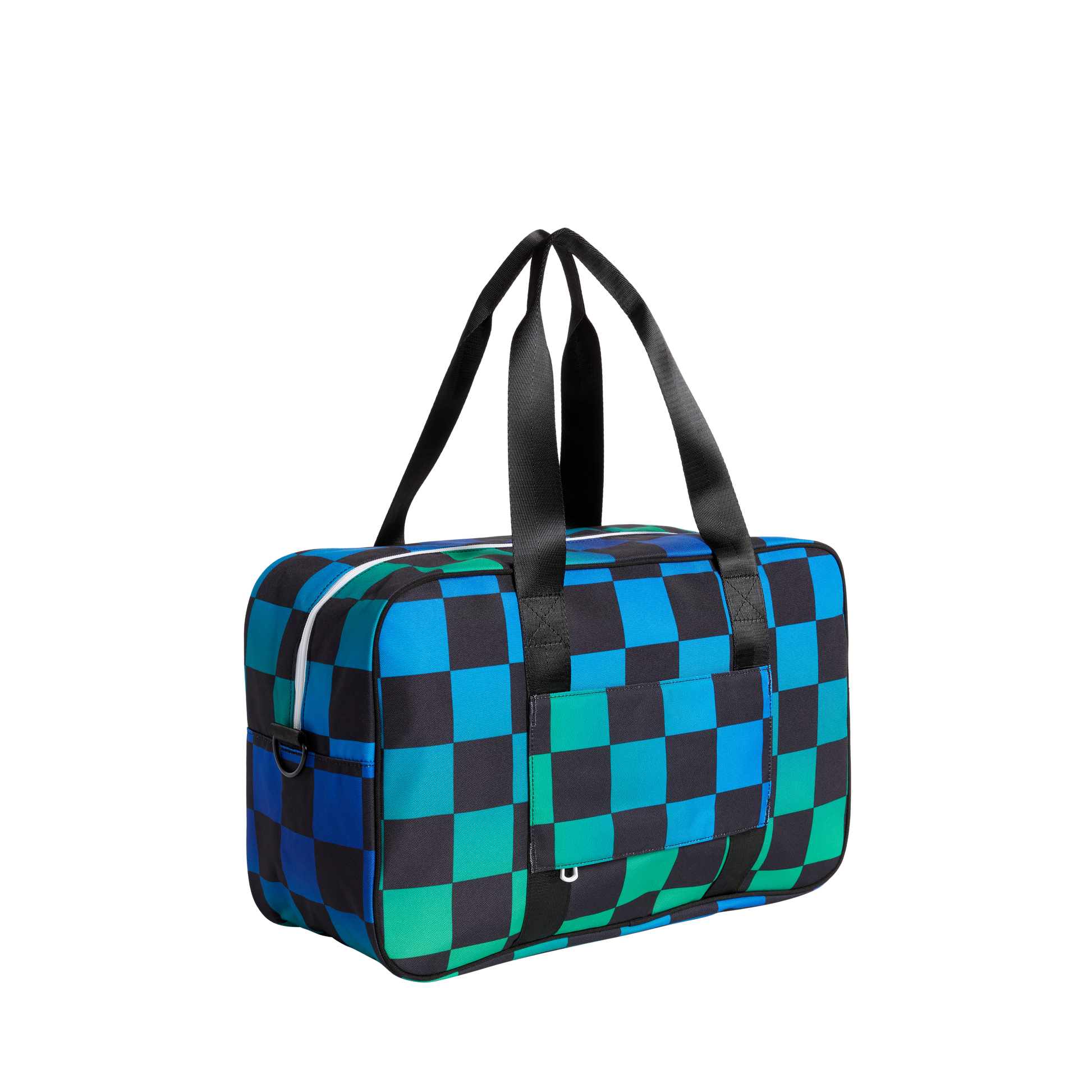 Rockaway Duffle Blue Checkerboard