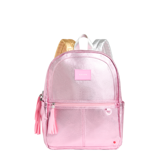 Kane Backpack Pink/Silver