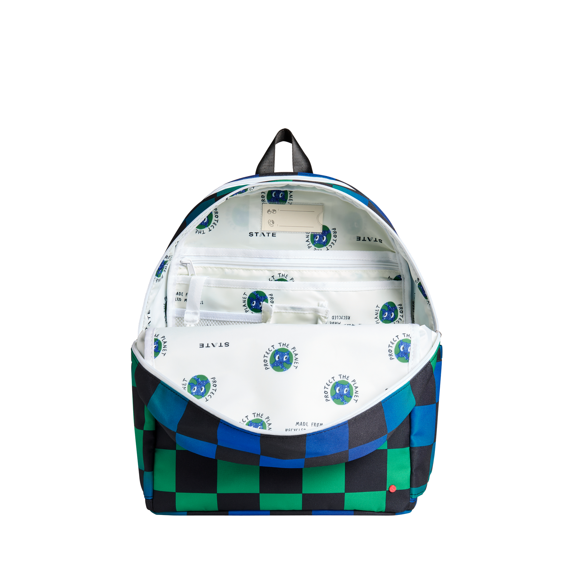 Kane Double Pocket Backpack Fuzzy Bolt
