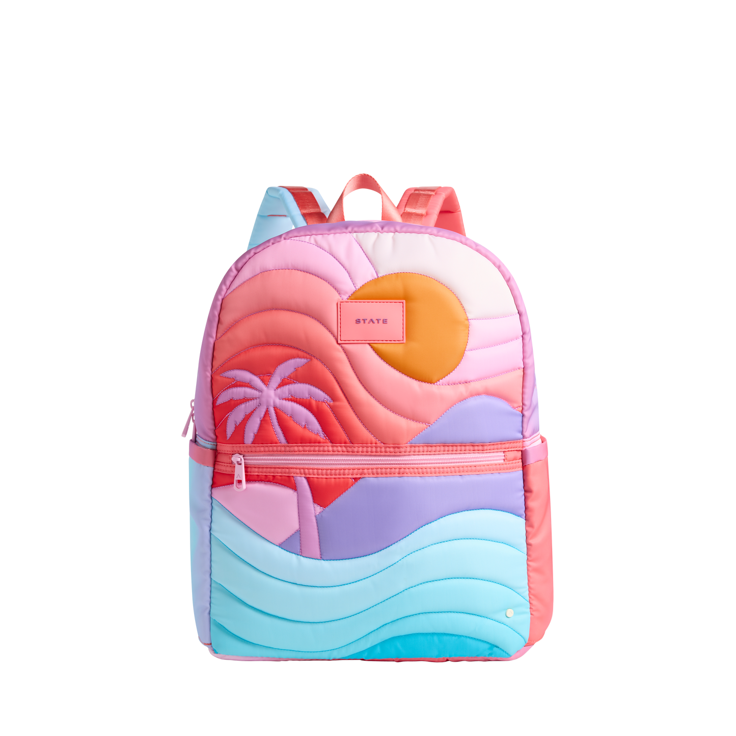 Kane Double Pocket Backpack Sunset Puffer