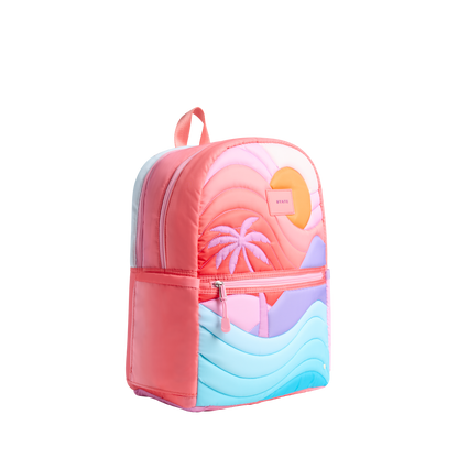 Kane Double Pocket Backpack Sunset Puffer
