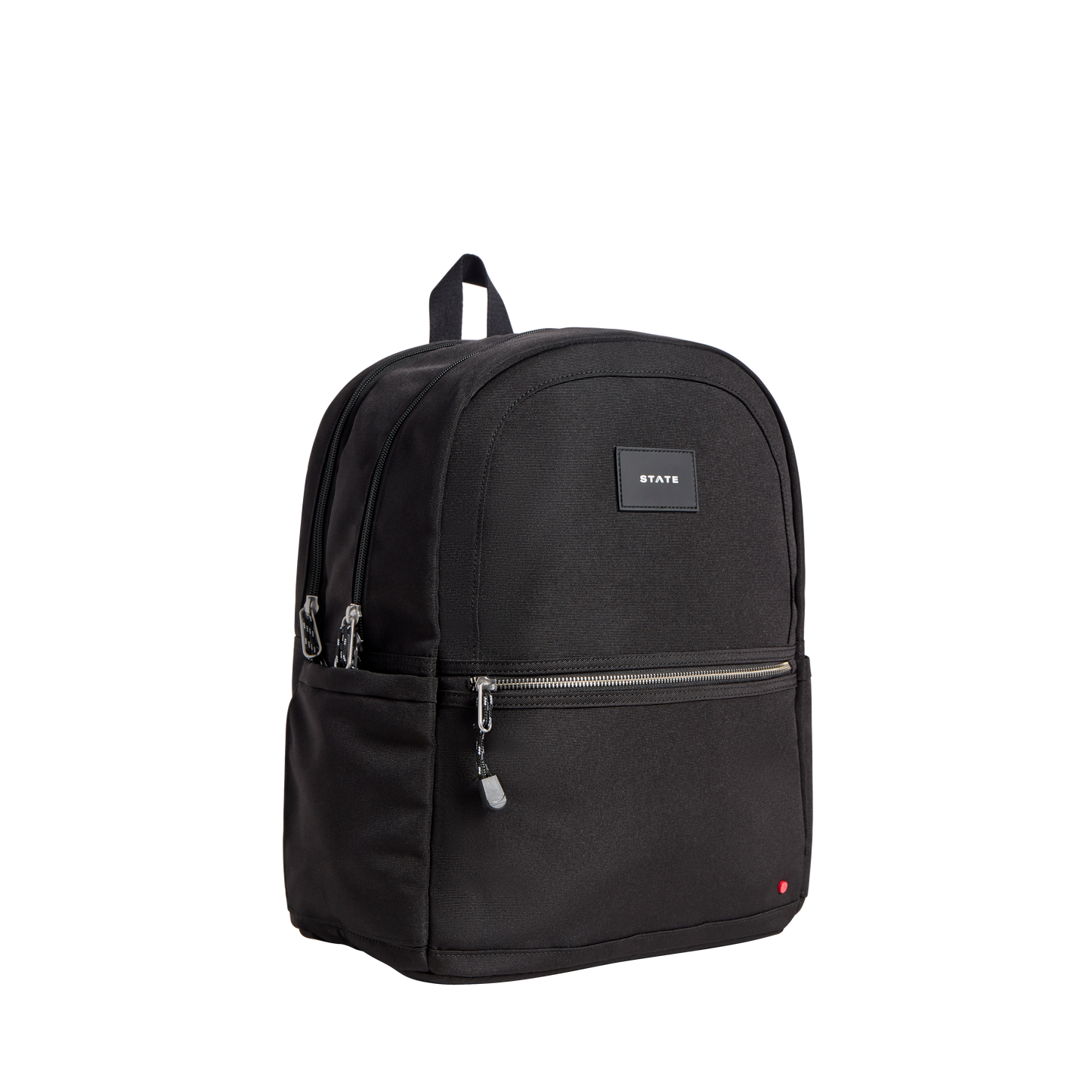 Evans Double Pocket Backpack Black