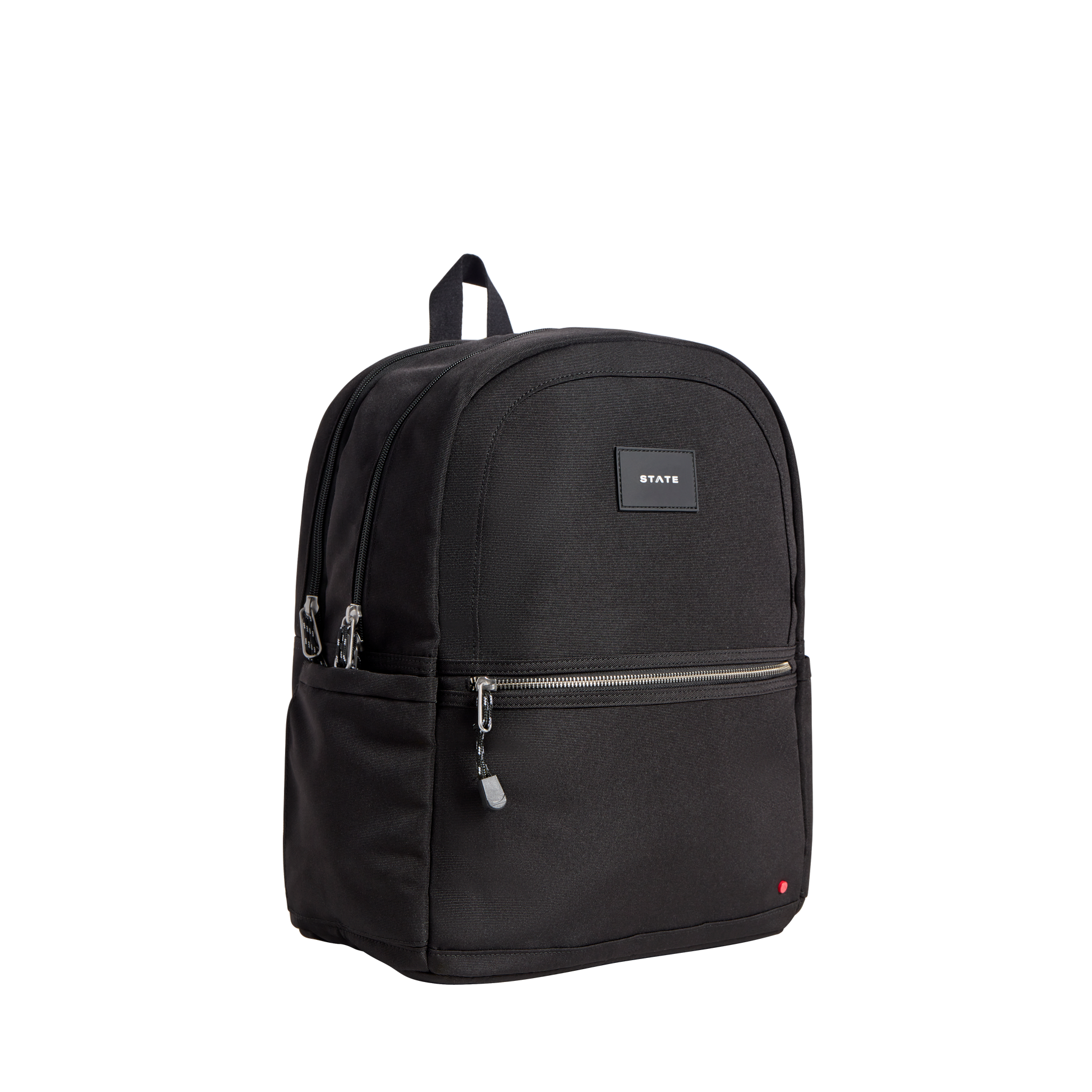 Evans Double Pocket Backpack Black