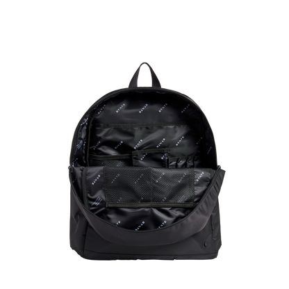 Evans Double Pocket Large Backpack Black