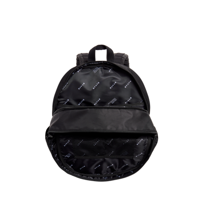 Evans Double Pocket Large Backpack Black
