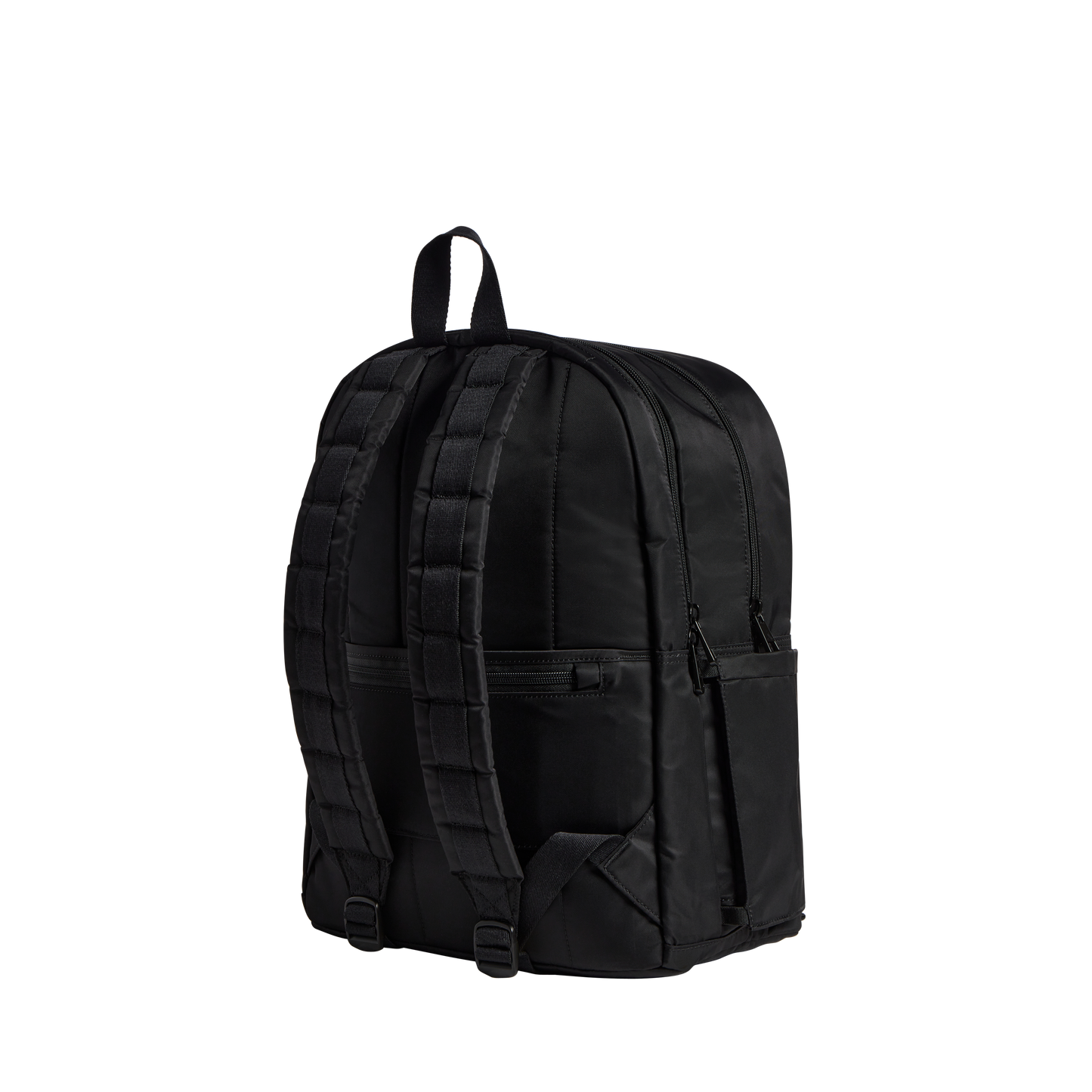 Evans Double Pocket Backpack Black