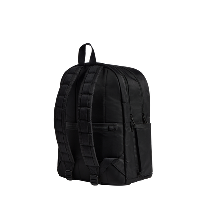 Evans Double Pocket Backpack Black