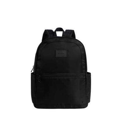 Evans Double Pocket Backpack Black