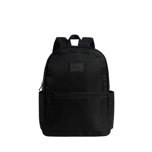 Evans Double Pocket Backpack Black