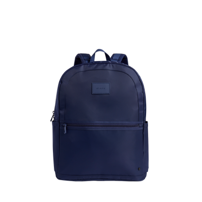 Evans Double Pocket Large Backpack Navy