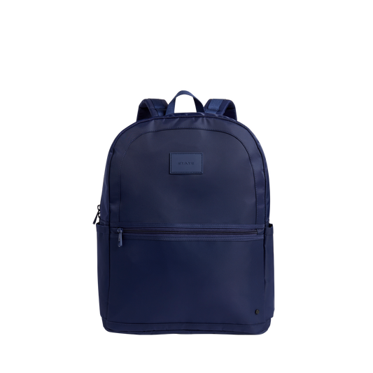 Evans Double Pocket Large Backpack Navy