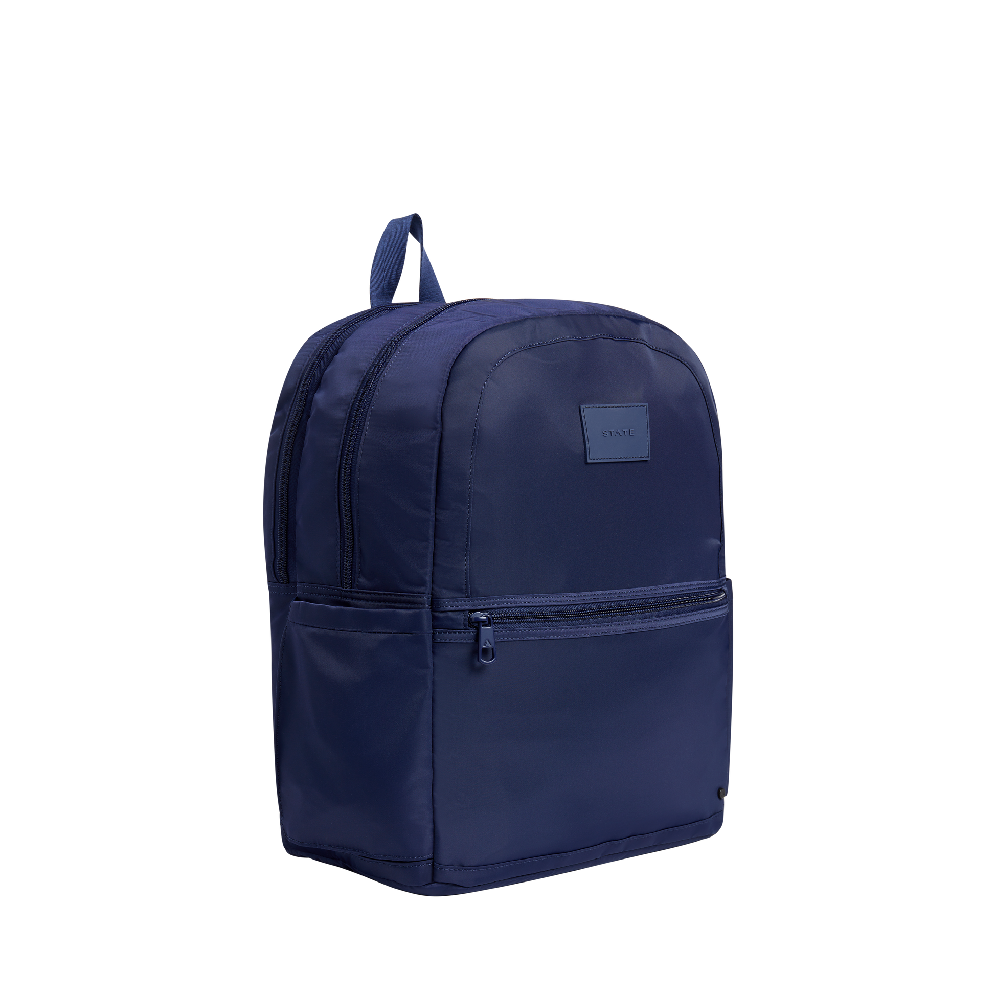 Evans Double Pocket Backpack Navy
