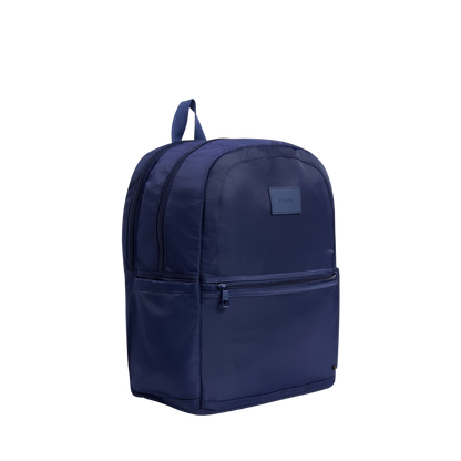 Evans Double Pocket Backpack Navy